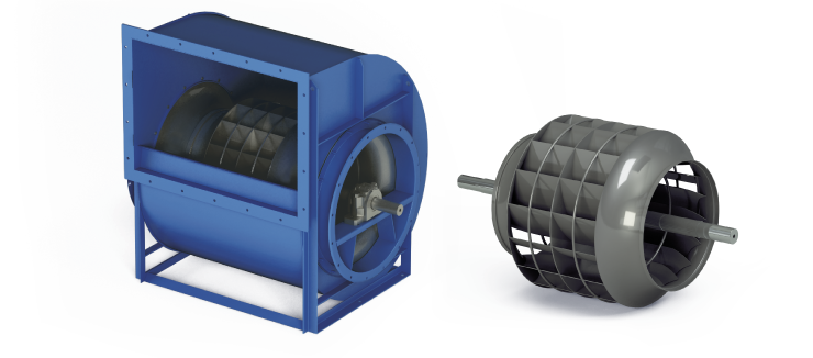 Industrial Centrifugal Fans - Low Pressure - RLD Series