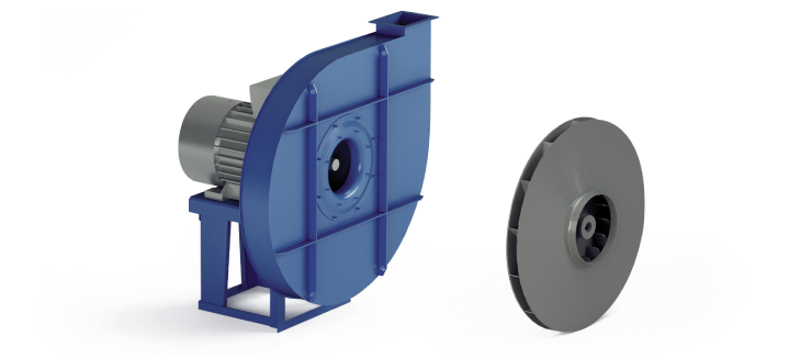 Ventilateurs Industriels Centrifuges - Haute Pression Négatifs - Serie VP/N